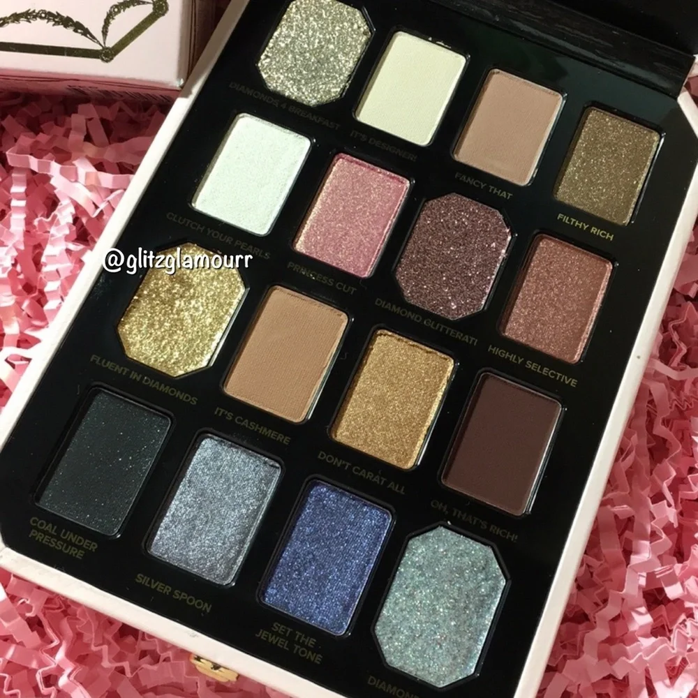 💎Too Faced Pretty Rich Diamond Light Eyeshadow Palette💎